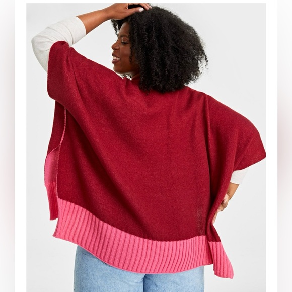 NWT 34th versatile reversible layering topper wrap, - Picture 2 of 4